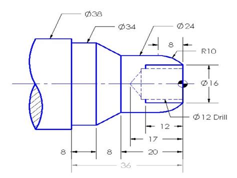 CNC Lathe Program OD Turning Drilling ID Boring with G71 G74 G01 - Helman CNC