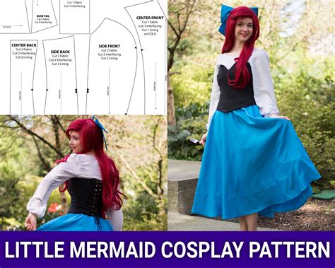 Disney The Little Mermaid Ariel Princess Blue Dress Cosplay Costume B Edition | lupon.gov.ph