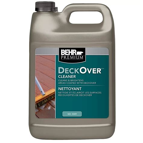 Behr Premium DeckOver 3.79L Deck Cleaning Solution | The Home Depot Canada