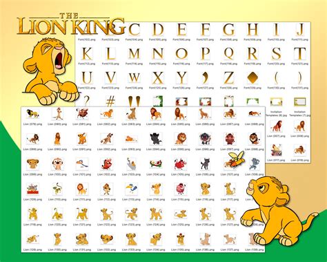 Lion King Clipart PNG – CartoonPng