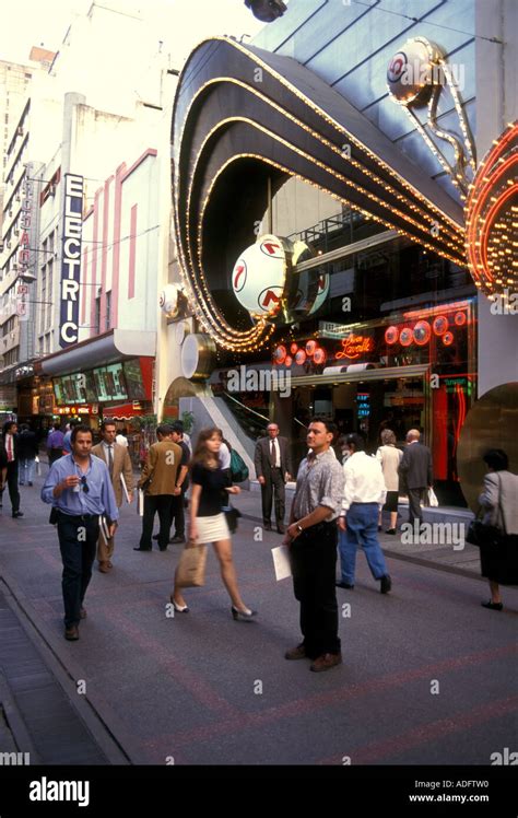 people, tourists, nightlife, Calle Lavalle, Buenos Aires, Buenos Stock Photo: 7661967 - Alamy