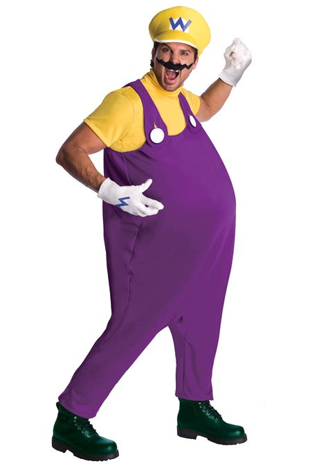 Mens Wario Costume - Halloween Costume Ideas 2023