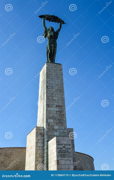 Liberty Statue Near the Citadel on Gellert Hill Stock Image - Image of gellert, citadel: 113860719