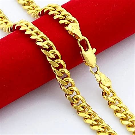 Aliexpress.com : Buy Big Promotion Gold Color Link Chain Men's Jewelry ...