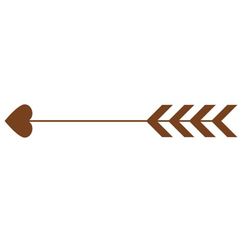 Heart arrow decoration - Transparent PNG & SVG vector file