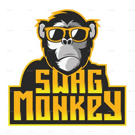 Swag Monkey Vector, Vectors | GraphicRiver