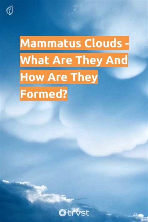 Mammatus Clouds: A Guide to Their Formation