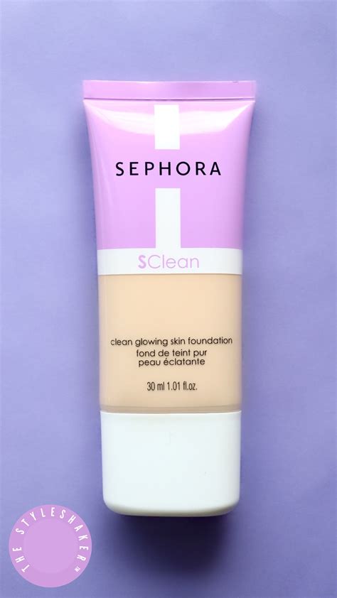 Honest Review of the Sephora Collection Clean Glowing Skin Foundation, The StyleShaker ...