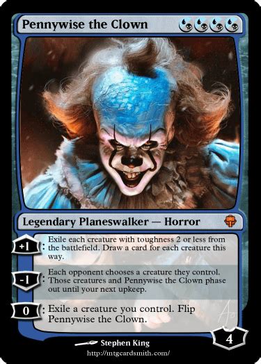 Pennywise the Clown // The Deadlights : r/custommagic