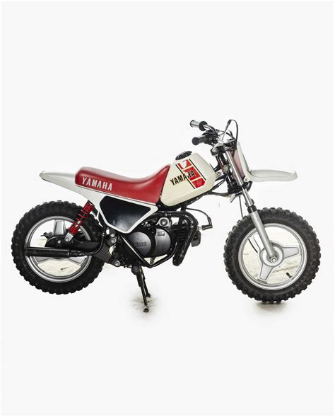 Yamaha PW50 white · Fourstrokebarn Honda & Parts