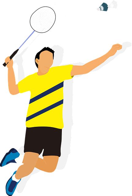 Download Badminton, Sport, Athlete. Royalty-Free Stock Illustration Image - Pixabay