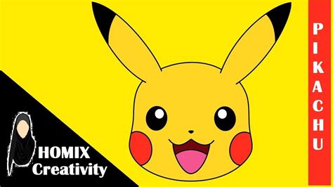 How To Draw Pikachu Face