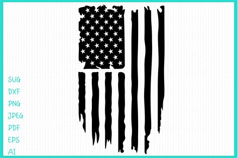 Distressed USA Flag Svg Graphic by SeleART · Creative Fabrica