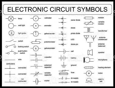 Electrical Circuit Diagram Legend