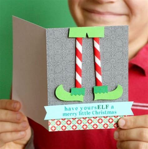 4 originales ideas para tarjetas navideñas hechas a mano