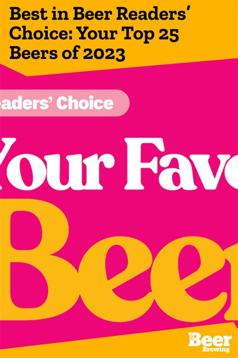 Best in Beer Readers’ Choice: Your Top 25 Beers of 2023 | Craft Beer & Brewing