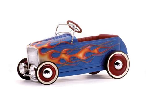 Kids' Pedal-Powered Hot Rod