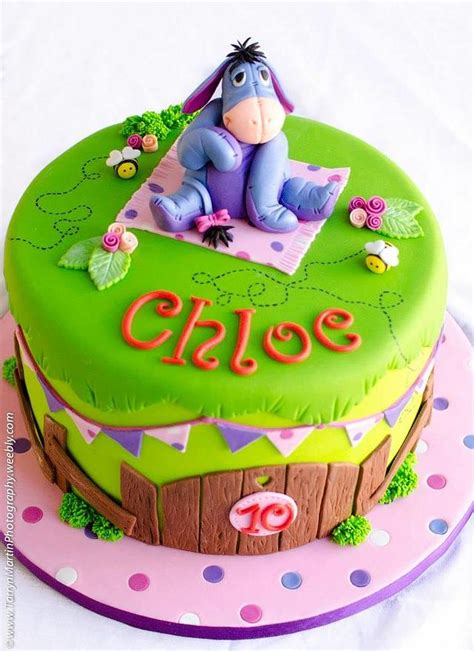 Eeyore Cake - Decorated Cake by Fairfield Cakes - CakesDecor