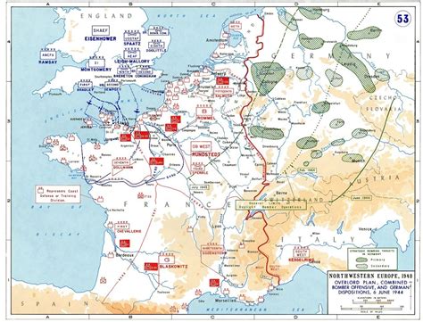 Battle Of Normandy Map