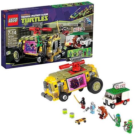 LEGO TMNT 79104 Shellraiser Street Chase - Entertainment Earth