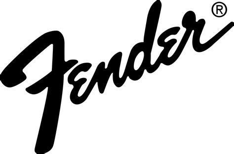 Fender Logo Black and White – Brands Logos