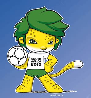 WORLD CUP: Zakumi Mascot Fifa World Cup 2010