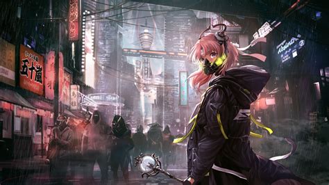 Cyberpunk Anime Wallpapers - Top Free Cyberpunk Anime Backgrounds - WallpaperAccess