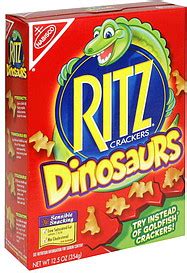 Ritz Crackers Dinosaurs 12.5 oz Nutrition Information | ShopWell