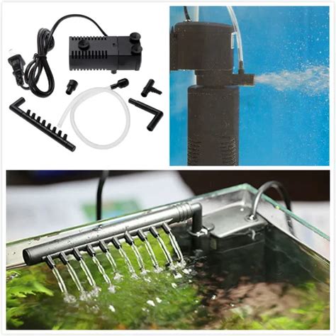 Aliexpress.com : Buy 3W Ultra Quiet Aquarium Filters Fish Tank Oxygen ...