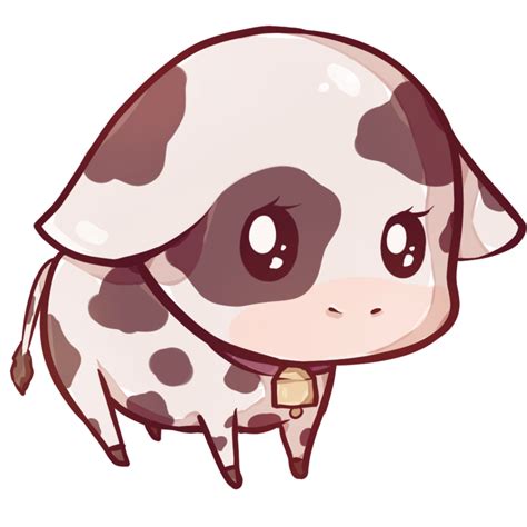 Cute Cow Drawing at GetDrawings | Free download