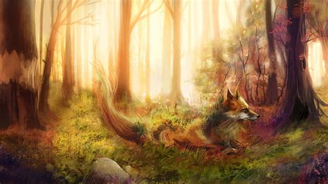 Forest Foxes Wallpapers - Wallpaper Cave