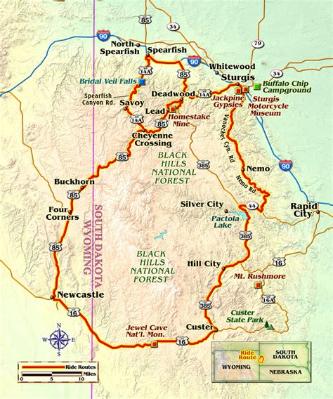 Westward Expansion Map Black Hills Map Easy - Bryan Heak1940