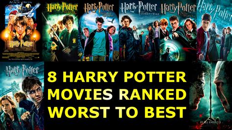 All Harry Potter Movies Ranked