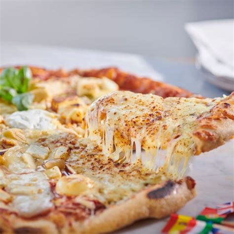 This new pizza has 41 types of cheese on it