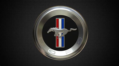 Ford Mustang Logo - 3D Model by 3d_logoman