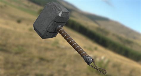 3D thor s hammer mjolnir - TurboSquid 1205892