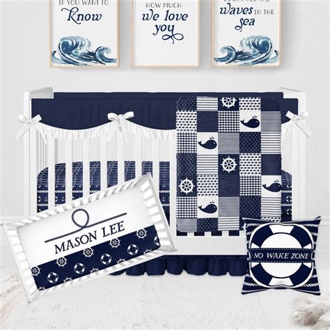 Nautical Bedding - Etsy