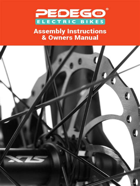 Pedego Master Manual V5 07.30.20 Update | PDF | Private Transport | Mechanical Engineering