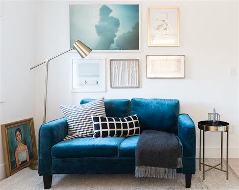 The Perfect Small Space Sofa – And How To Style It - Bright Bazaar by ...