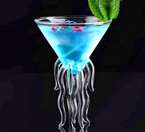 These Cocktail Glasses Are Made To Look Like a Jellyfish