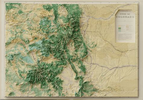 3D Cartography - Colorado :: Behance