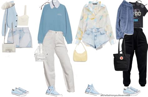 Blue Converse Outfits