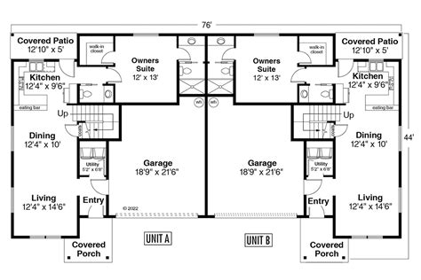 Duplex House Plans - Home Interior Design