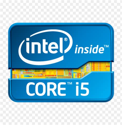 Download intel core i5 logo vector free png - Free PNG Images | TOPpng