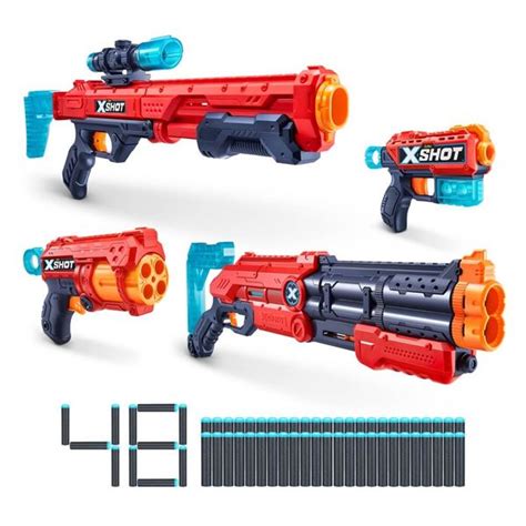 X-Shot Ultimate Shootout Pack (RED Edition) – NERF VIỆT NAM