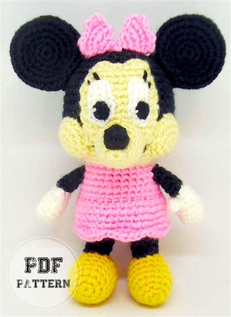 Crochet Minnie Mouse Amigurumi ️ PDF Free Pattern