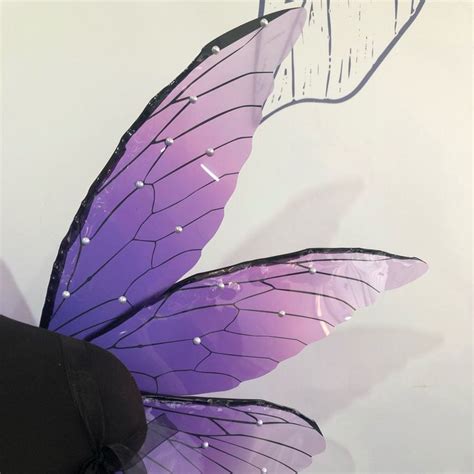 Purple Fairy Wings Butterfly Wings Elf Wings Wings Photo - Etsy