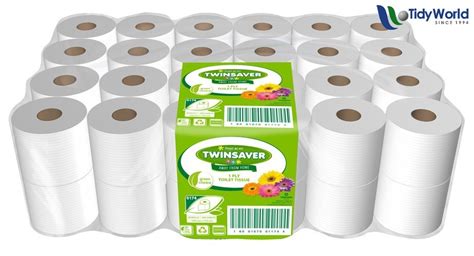 Twinsaver 1 Ply Toilet Paper x 48 rolls - Tidy World