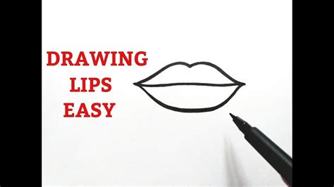 Step By Step Drawing Lips - Autocad Space