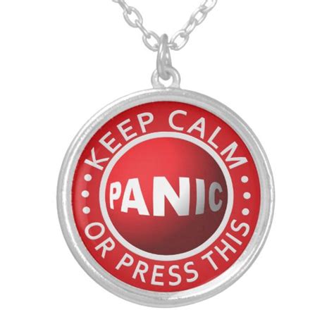 Panic Button necklace | Zazzle.com